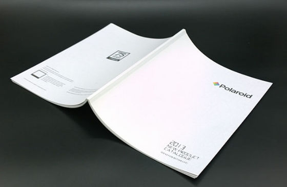 Impression de brochure pliée offset 128G Impression de brochure à trois plis Litho