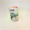 Emballage de tube de papier de boîte métallique de thé de carton de Litho pour la nourriture