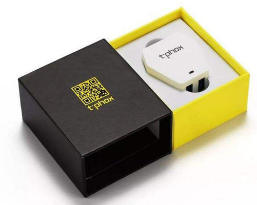 boîtes à bijoux imprimées par revêtement UV de boîte-cadeau de papier de carton de 6C Litho