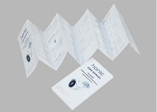 Impression de brochures flexographiques avec piqûre à cheval Impression de brochures A7